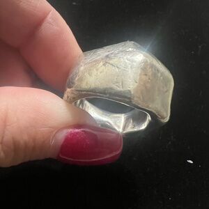 STERLING SILVER HOMEMADE RING